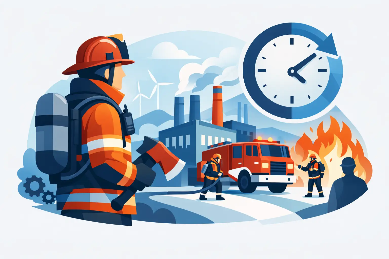 24/7 brandwacht spoedinzet zonder stilstand