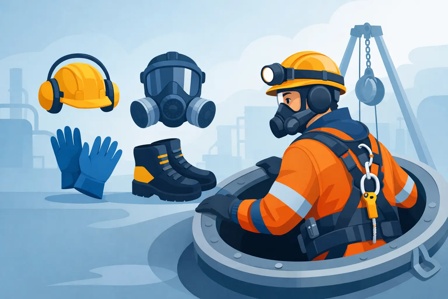 Essentiële PBM voor werk in besloten ruimtes