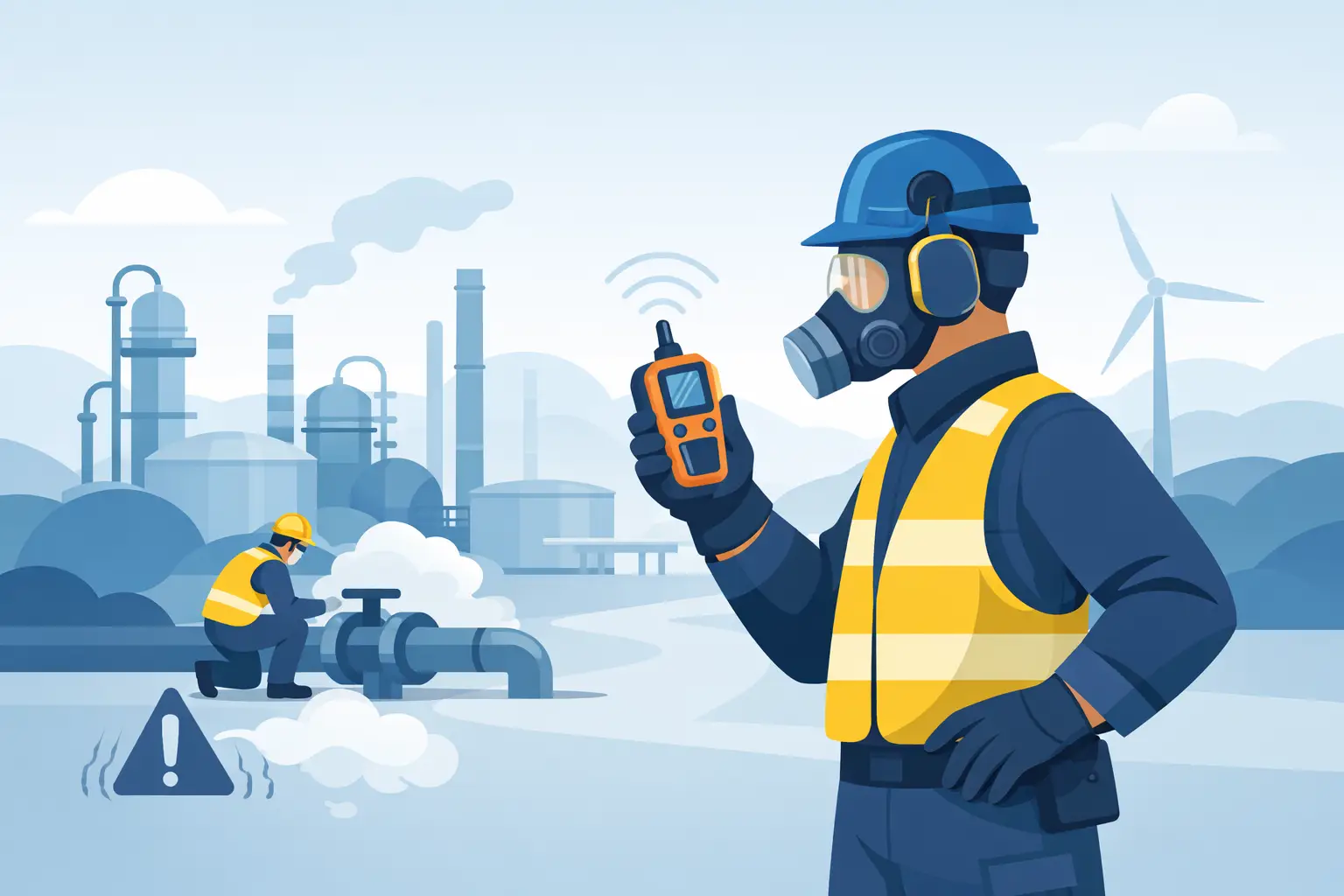 Gasdetectie meting op locatie: zo werkt het
